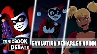 Evolution of Harley Quinn in Cartoons in 7 Minutes (2017)