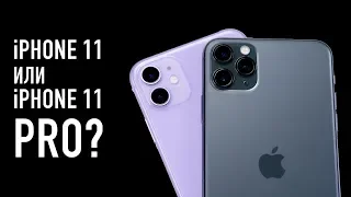 Чем отличается iPhone 11 от iPhone 11 Pro?