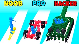 NOOB vs PRO vs HACKER - Human Vehicle