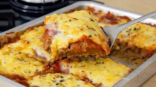 A MELHOR RECEITA DE FORNO COM CARNE MOÍDA | PARMEGIANA FÁCIL E DIFERENTE | Gabriel Freitas