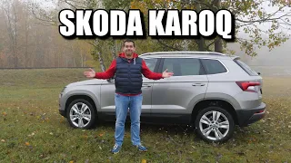 Skoda Karoq 1.0 TSI (ENG) - Test Drive and Review