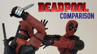 S.H. Figuarts vs. Marvel Legends Deadpool Comparison | Chris Takrenko