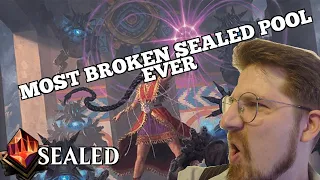 MOST BROKEN SEALED POOL EVER | Arena Open | Lost Caverns of Ixalan Sealed | MTG Arena