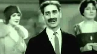 Groucho Marx "The gods look down and laugh"