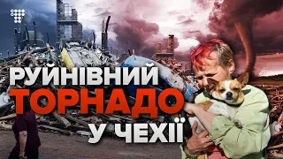 Торнадо в Чехії: зруйновані будівлі, вирвані дерева і перекинуті машини