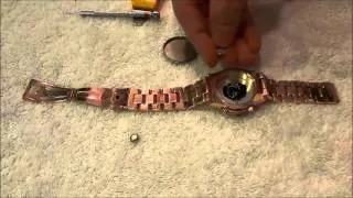 Changing The Battery In A Michael Kors Watch (DIY)