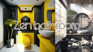 Zen style bathroom decor ideas, decor ideas 2023, new decor ideas