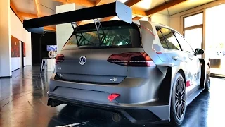 Тест всех версий обновленного VW GOLF - GTE, GTI, R & e-GOLF + болиды DTM и GUMPERT 920 сил! Майорка