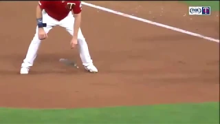 Rally squirrel ran right between Max Kepler's legs last night.