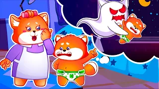 Mommy! The Ghost Out Of Window 👻😱 + More Funny Kids Songs And Nursery Rhymes by Lucky Zee Zee