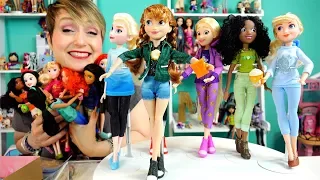 Disney Princess Dolls Ralph Breaks the Internet Comfy Princess Squad Review - Mommy's World