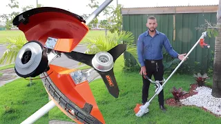 COMO COLOCAR A LÂMINA OU TRIMCUT/CARRETEL NA ROÇADEIRA STIHL