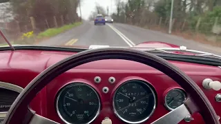 Out for a Test Drive in a RHD 1953 Porsche 356 Pre 'A' Cabriolet