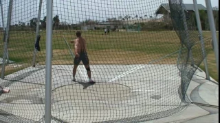 Gerd Kanter Discus Throw 72.66 meters (238 ft)  slow motion