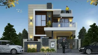 3 Bedroom Duplex House Design || Floor Plan Details || 3D WalkThrough