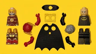 LEGO (How to Build) Barry Allen & Batman | The Flash | Unofficial Lego Minifigure | DC