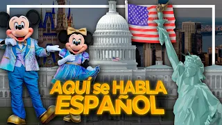 Los 8 ESTADOS de ESTADOS UNIDOS donde se HABLA ESPAÑOL