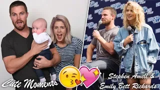 Cute Moments I Stephen Amell and Emily Bett Rickards (photos)