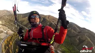 Curso Parapente - Progresión - Como coger los mandos y recorrido del acelerador