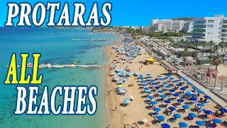 All Protaras beaches Cyprus | Drone Review
