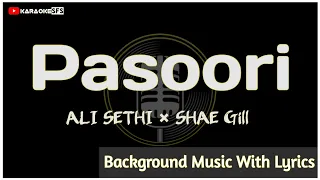 Pasoori || with Lyrics || Song for singing || #karaoke #pasoori