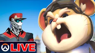 🔴Beware the Hamster in Overwatch 2 LIVE!