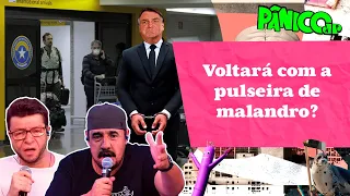 QUANDO BOLSONARO VOLTA AO BRASIL? RATINHO E OLAVO DE CARVALHO PROJETAM NA MESA BRANCA