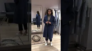Пальто из 100% шерсти
