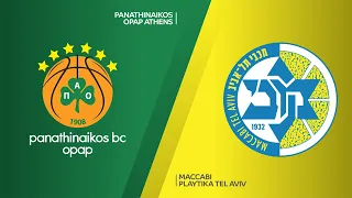 Panathinaikos OPAP Athens - Maccabi Playtika Tel Aviv Highlights | EuroLeague, RS Round 29