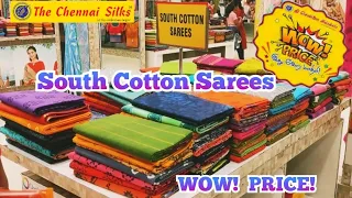 The chennai Silk, oppanakara street, cbe..WOW! PRICE! South Cotton Sarees with unique designs...