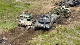 Надувное "величие"! Где хотя бы 1 танк НАТО с сорванной башней, если оружие ВС РФ «на голову выше»?