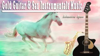 The 100 Most Beautiful Orchestrated Melodies of All Time - Gold Guitar & Sax Instrumentals Music