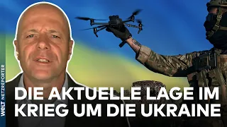 PUTINS KRIEG - KIEW SCHLÄGT ZURÜCK: Ukrainische Luftangriffe auf Halbinsel Krim und russische Ziele