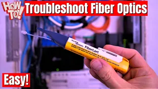 FiberLert Fiber Light Detector | Troubleshooting Fiber Optic Cable