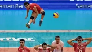 Monsters Of The Vertical Jump | Crazy Volleyball Spikes (HD)