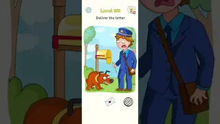 DOP 3 🤪💡 Gameplay Level 160 [displace One Part] #dop #dop3 [ deliver the letter ] #androidgames