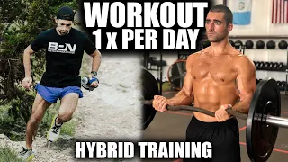 How To Do Bodybuilding, Running, CrossFit, And More With One Workout Per Day | Hybrid Training