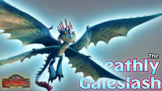 The Deathly Galeslash - New Hybrid Dragon | School of Dragons