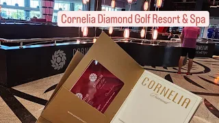 Cornelia Diamond Golf Resort Spa 5*  полный обзор отеля 2024 #белек