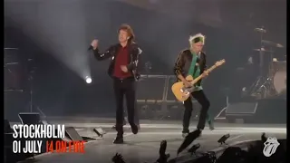 The Rolling Stones live at Tele2 Arena, Stockholm - 1 July 2014 - multicam video - full concert