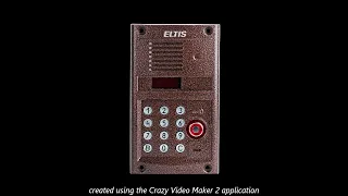 Звуки домофона Eltis ЦП 100 TD 22  (перезалив)
