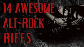 14 Awesome Alternative Rock Guitar Riffs