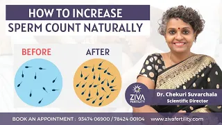 Boost male fertility and increase sperm count naturally || Dr Chekuri Suvarchala