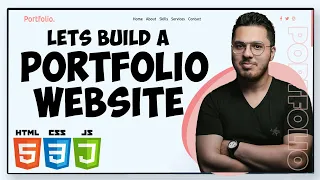 Personal Portfolio website using HTML, CSS and JavaScript (from scratch) 🔥