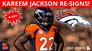 Broncos News ALERT: Broncos Re-Sign Kareem Jackson In NFL Free Agency | Reaction, Contract Details