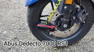 2023 Model, Abus Detecto 7000 RS1 | Alarmlı Disk Kilidi | Kutu Açılımı