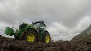 GoPro | Ploughing 2017 | John Deere 6210R & Kverneland - FULL HD