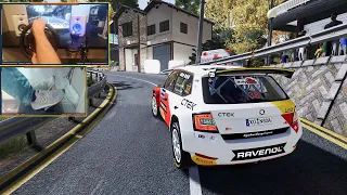 Skoda Fabia WRC3 - Rally Japan | WRC 10 | Thrustmaster T300RS Gameplay