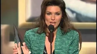 Shania Twain Wins Country New Artist - AMA 1996