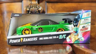 MM Power Rangers: 2002 Honda NSX Type-R R/C unboxing and review